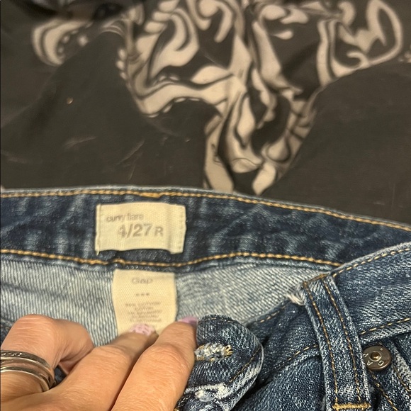Gap Curvy Flare Blue Jeans, Size 4R - Picture 4 of 8